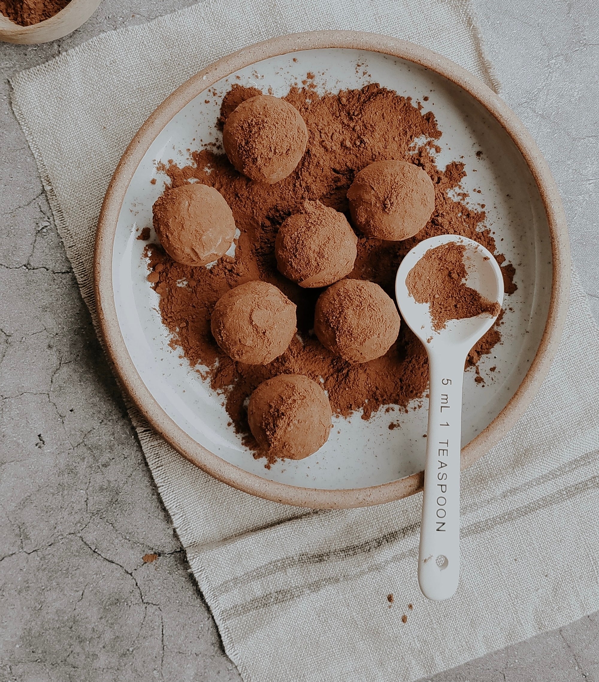 Recipe - Chocolate Peanut Butter Chocolate Protein Balls